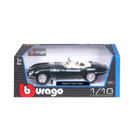 Bburago 1:18 Jaguar E-Type Cabriolet De Burago