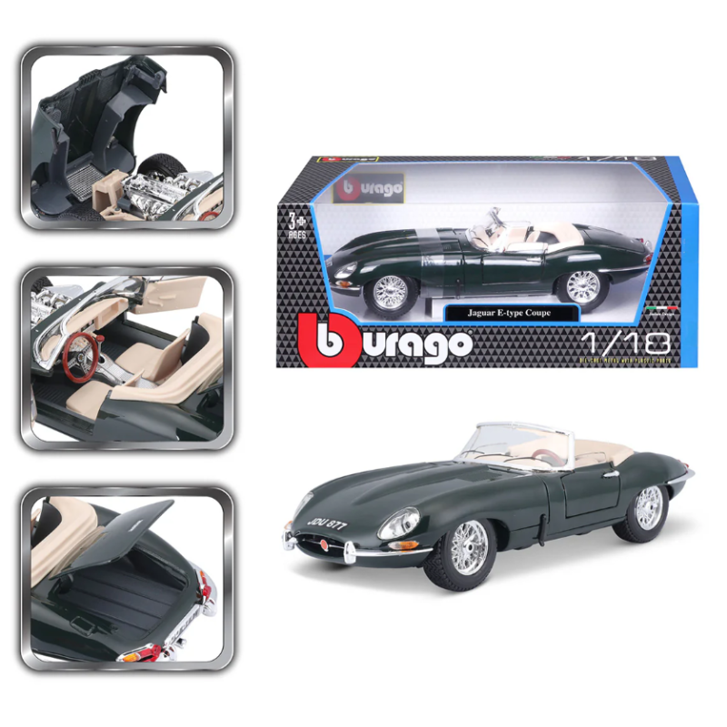Bburago 1:18 Jaguar E-Type Cabriolet