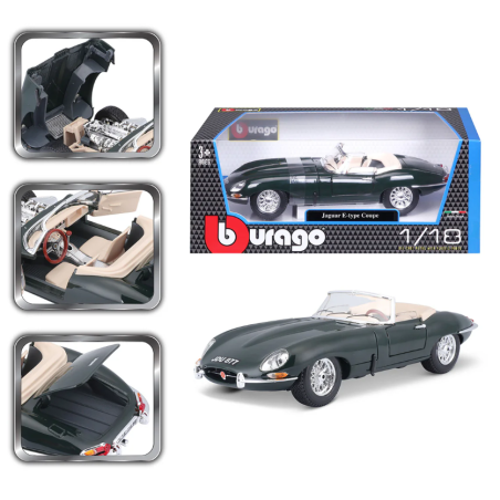 Bburago 1:18 Jaguar E-Type Cabriolet