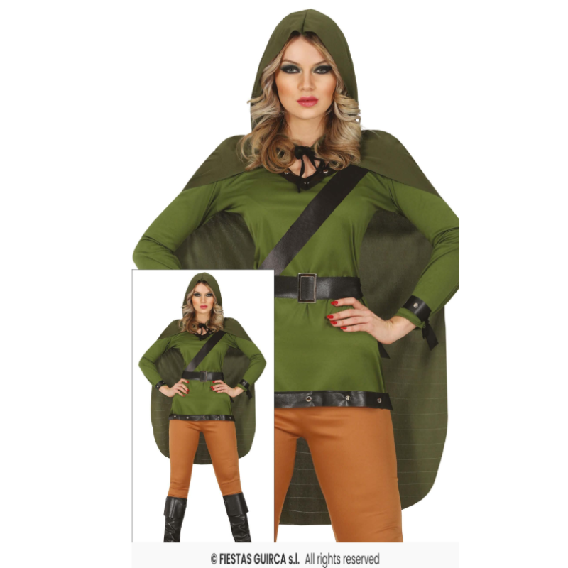 Disfraz Arquera Adulta Talla 38-40 (M) De Guirca