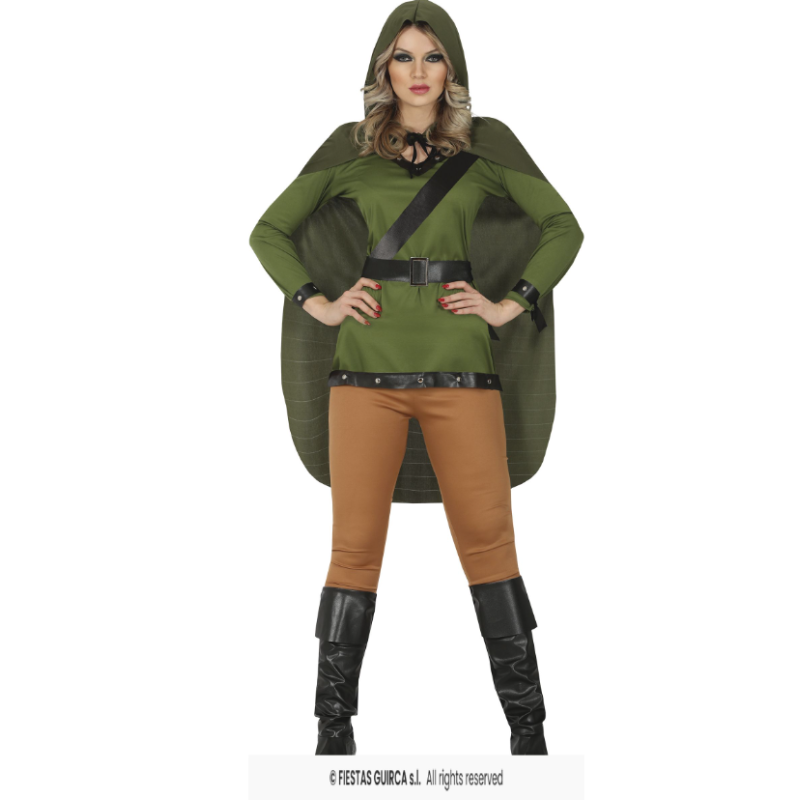 Disfraz Arquera Adulta Talla 42-44 (L)