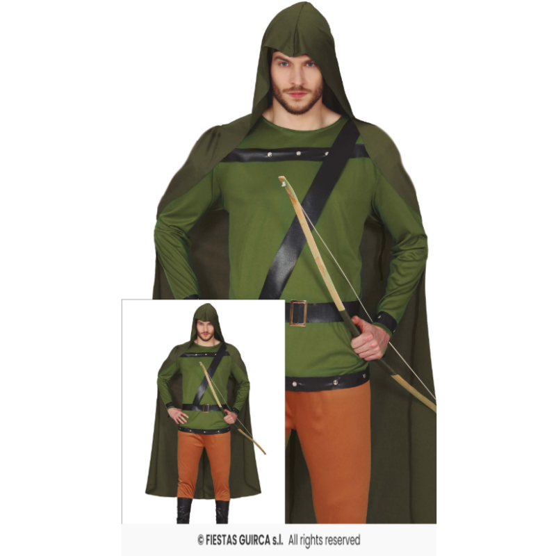 Disfraz Arquero Adulto Talla 48-50 (M) De Guirca
