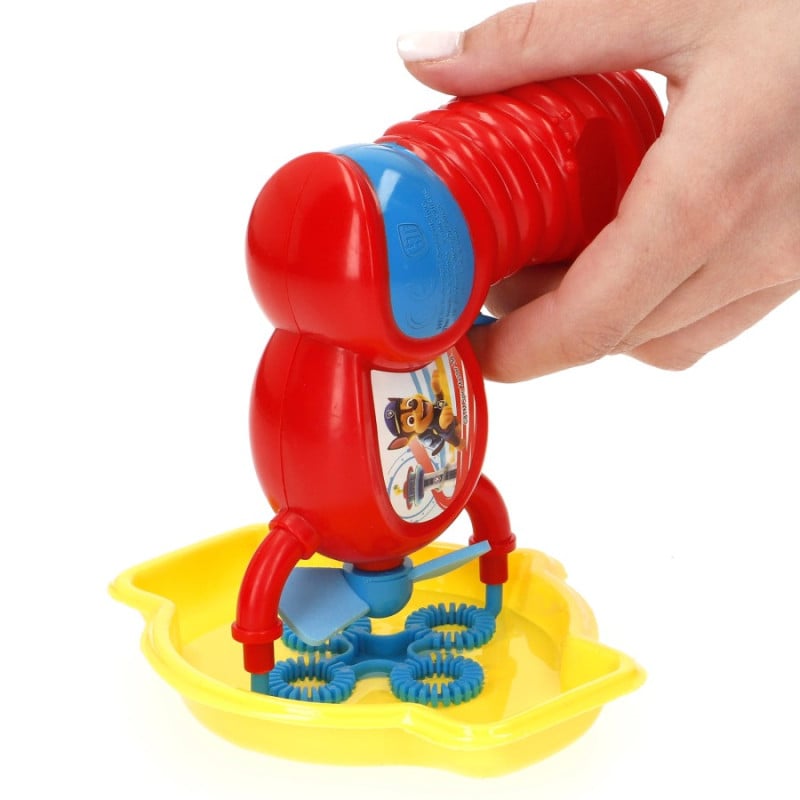 Pistola Pompas Patrulla Canina Con Bote