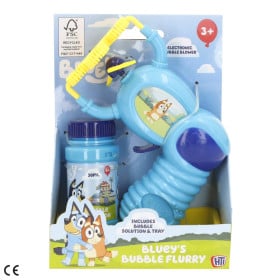 Pistola Pompas Bluey Con Bote 50ml