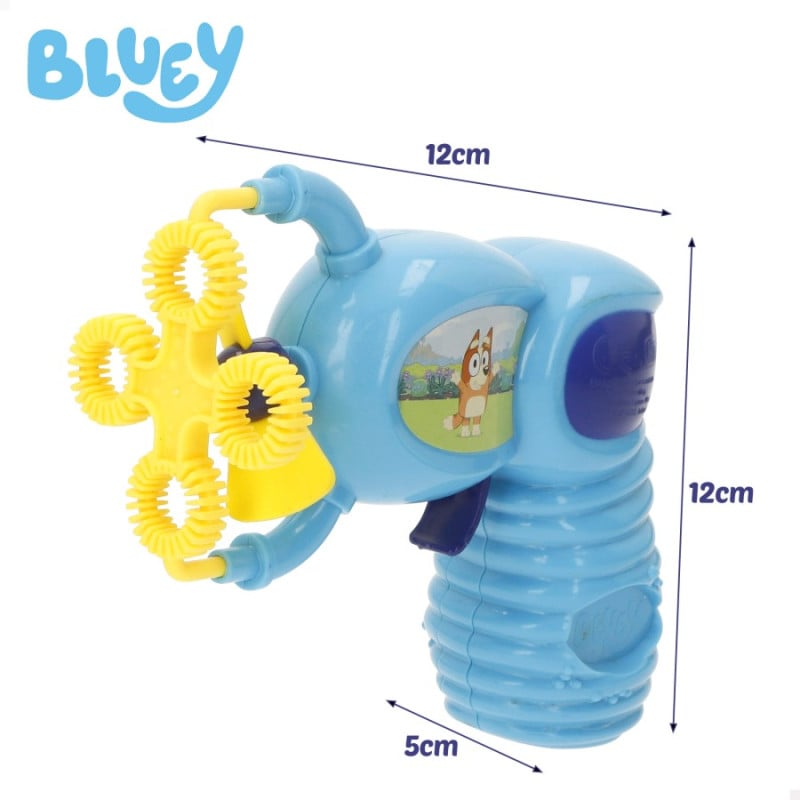 Pistola Pompas Bluey Con Bote 50ml
