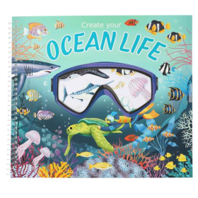 Cuaderno De Pegatinas Create Your Ocean Life 2
