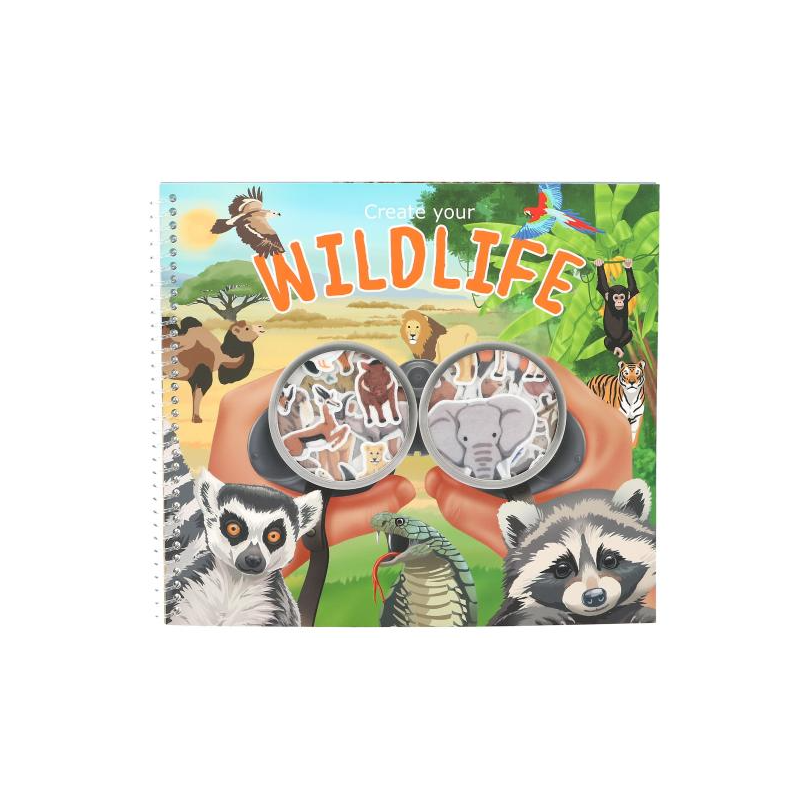 Cuaderno De Pegatinas Create Your Wild Life