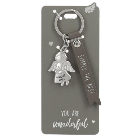 Ángel De La Guarda Llavero Con Correa Surtido
