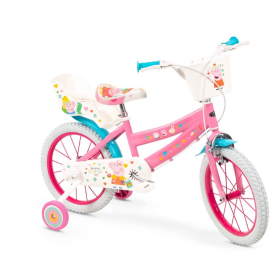 Bicicleta 16" Peppa Pig Rosa De Toimsa