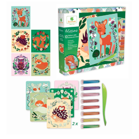 Artissimo Animales del Bosque con Arena Sycomore