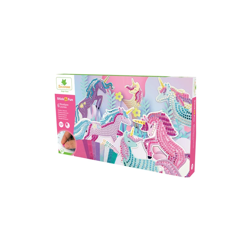 Stick’n Fun Mosaicos XXL De Unicornios