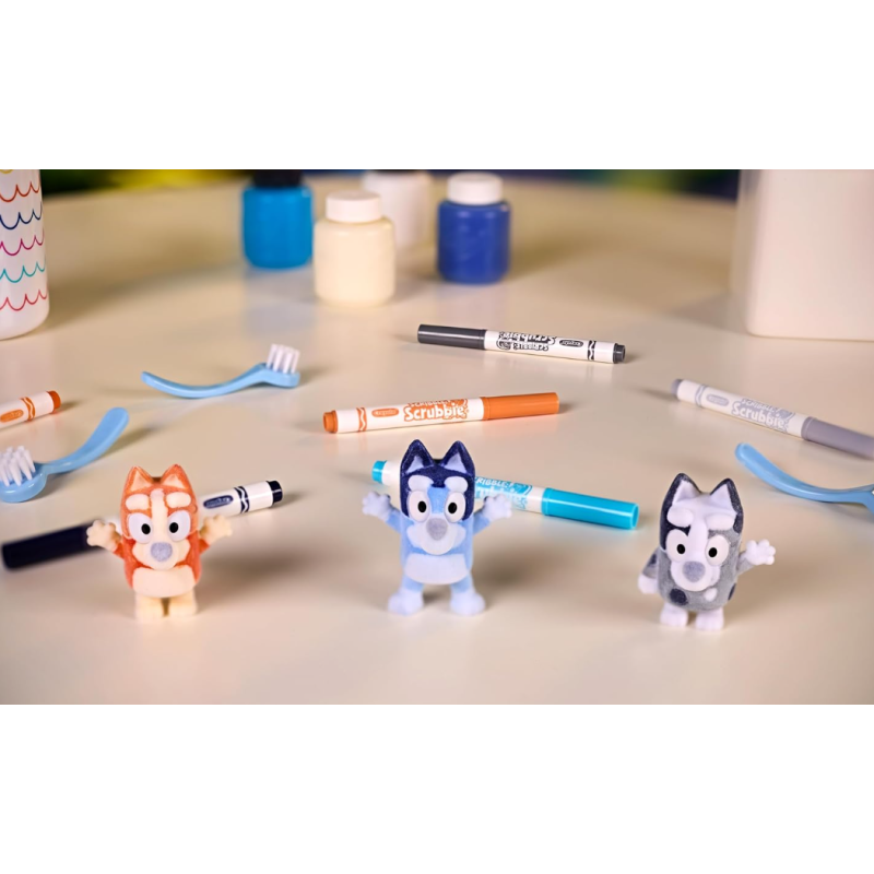 Washimals Bluey Set Figuras Lavables