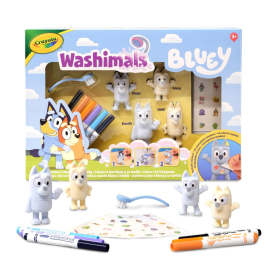 Washimals Bluey Set Figuras Lavables De Crayola