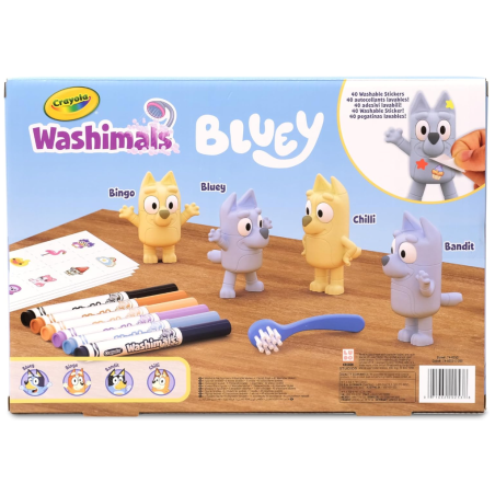Washimals Bluey Set Figuras Lavables