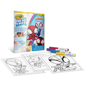 Colorea Sin Manchas Wonder Spidey De Crayola
