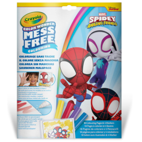 Colorea Sin Manchas Wonder Spidey De Crayola 2