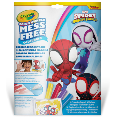 Colorea Sin Manchas Wonder Spidey