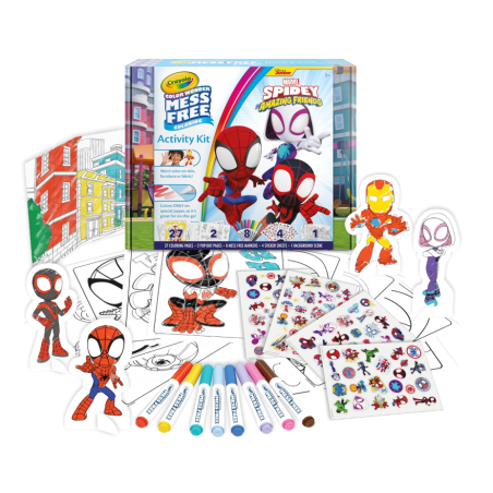 Colorea Sin Manchas Color Wonder Spidey De Crayola