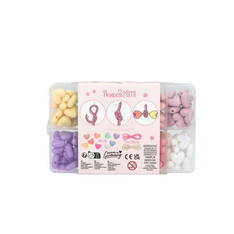 TOP Model Princess Mimi Cuentas Corazón DIY