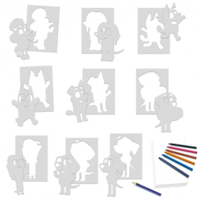 Bluey Set Plantillas Creativas 2