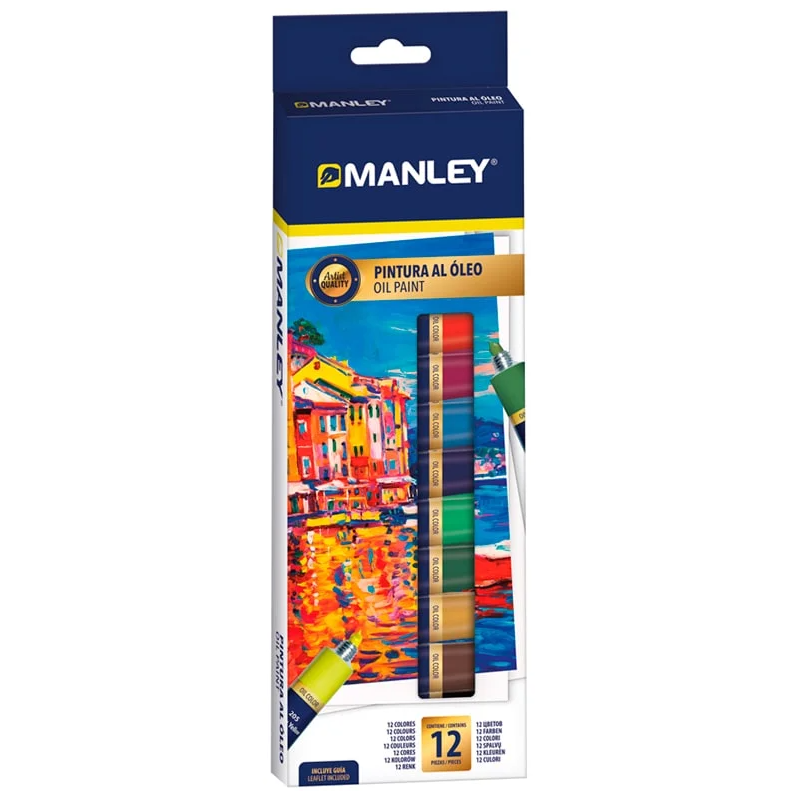 Manley Pintura Al Oleo 12X12Ml