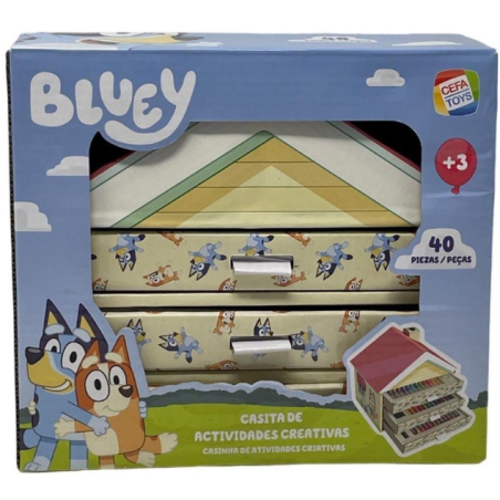 Bluey Casita De Actividades 40 Piezas