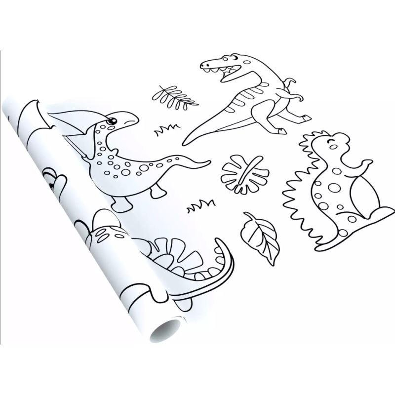 Rollo Gigante Para Colorear Surtido 4 Modelos