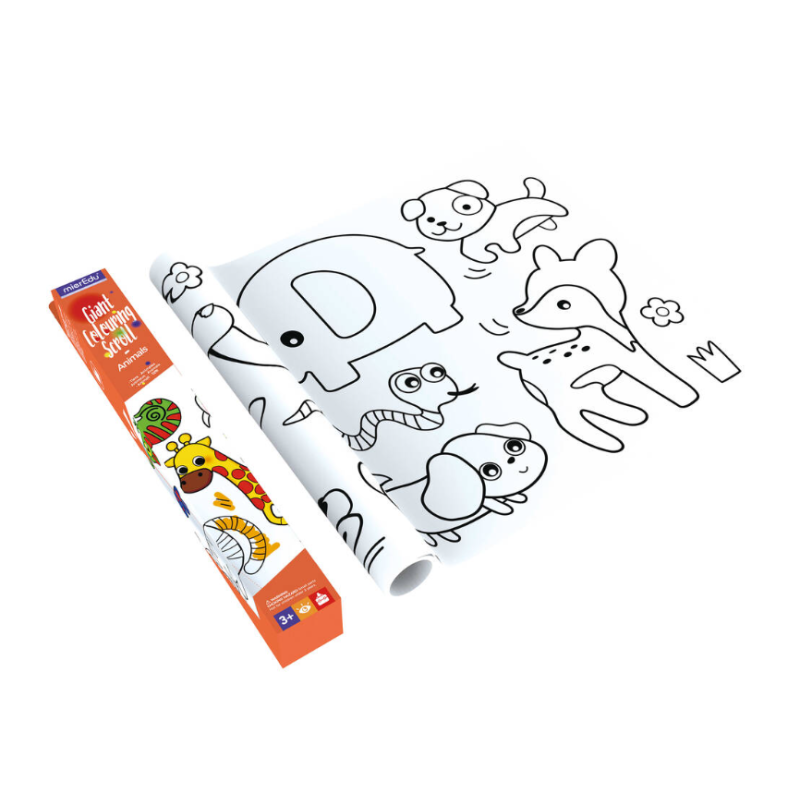 Rollo Gigante Para Colorear Surtido 4 Modelos