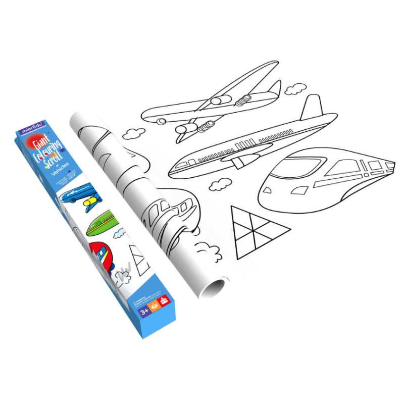 Rollo Gigante Para Colorear Surtido 4 Modelos