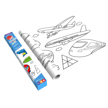 Rollo Gigante Para Colorear Surtido 4 Modelos