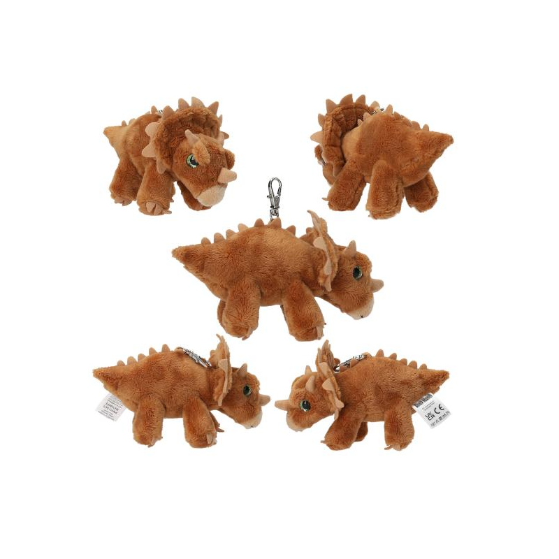 Dino World Llavero De Peluche Surtido