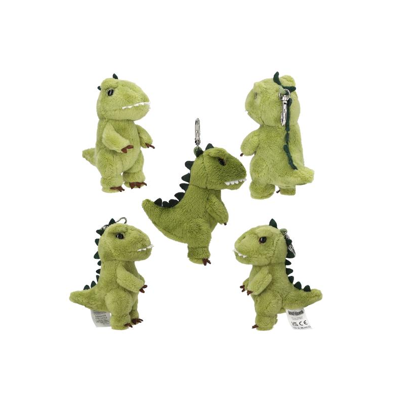 Dino World Llavero De Peluche Surtido