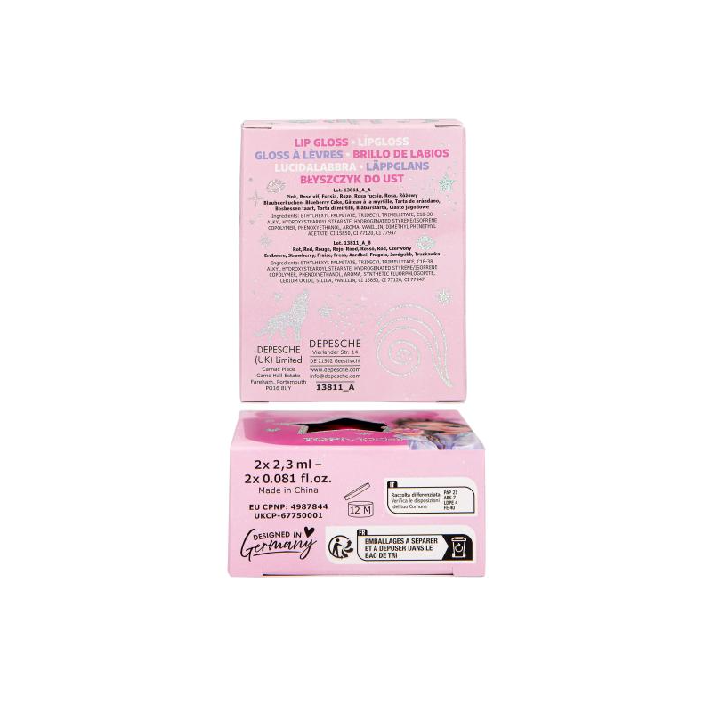 TOP Model Brillo De Labios En Funda Beauty And Me