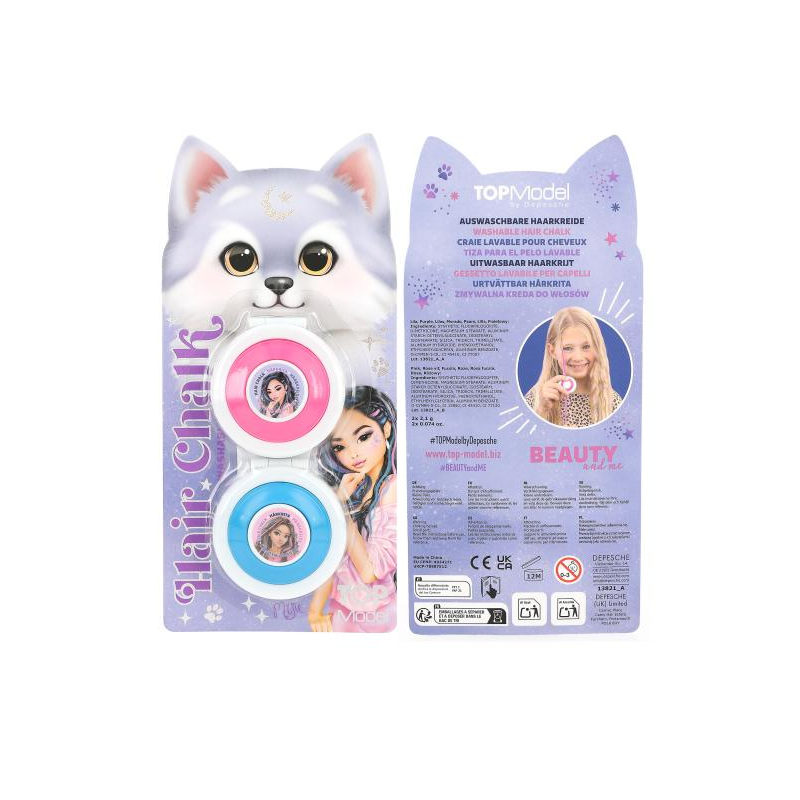 TOP Model Tizas Para El Pelo Beauty And Me Surtido