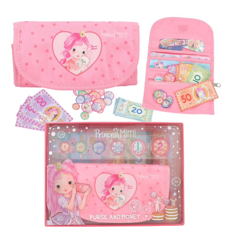 TOP Model Princess Mimi Set De Monedero Y Dinero De TopModel
