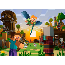 Puzzle Minecraft 150 Pzs XXL De Ravensburger 2