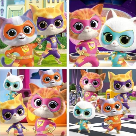 Maleta Puzzles Progesivos Superkitties