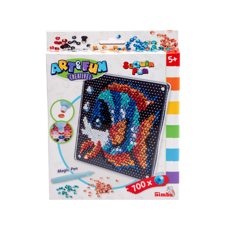 Set Creativo Pez Lentejuelas