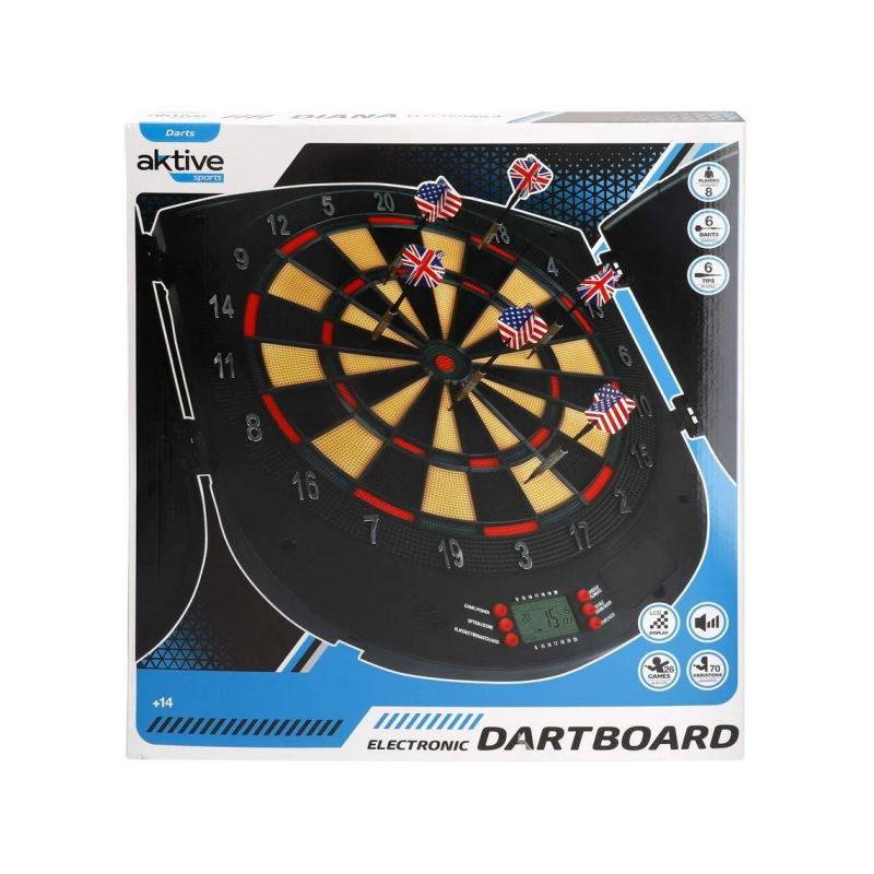 Diana Electronica 50X45Cm Y 6 Dardos