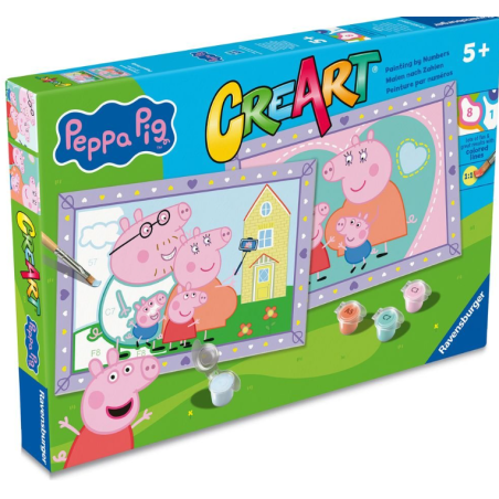 Pintar Por Números CreArt Peppa Pig
