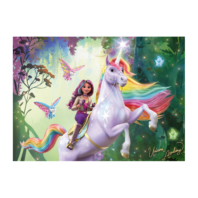 Puzzle Unicorn Academy 100 Piezas XXL Ravensburger