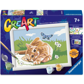 Pintar Por Números CreArt Gatitos