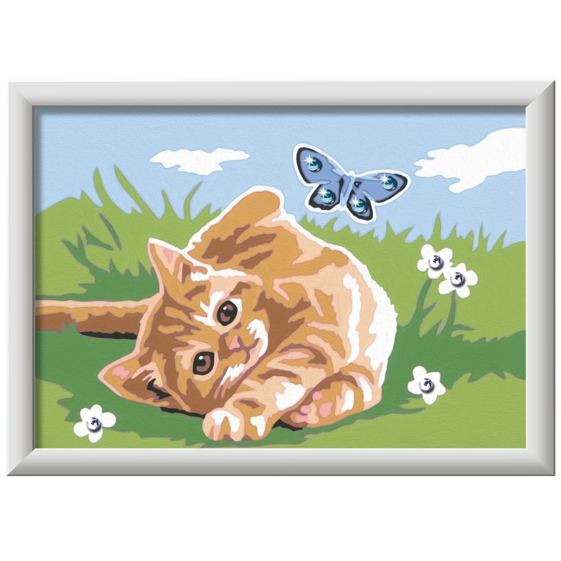 Pintar Por Números CreArt Gatitos