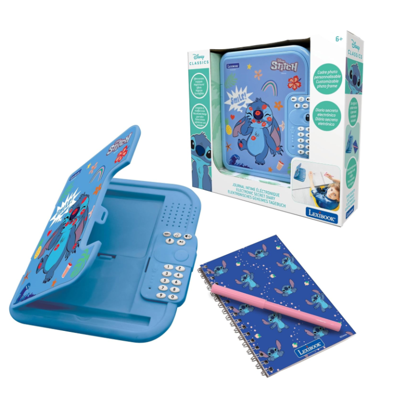 Diario Secreto Disney Stitch Con Código De Valuvic