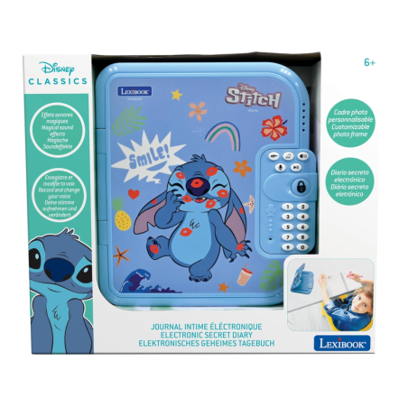 Diario Secreto Disney Stitch Con Código