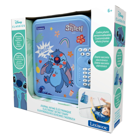 Diario Secreto Disney Stitch Con Código