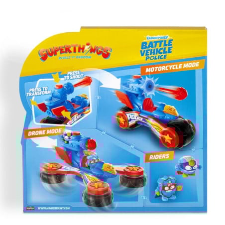 Superthings Police Battle Vehículos