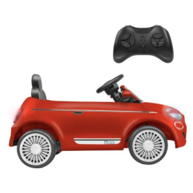 Coche Eléctrico BT Fiat 500E Li-Ion Rojo 12.6V De Globo SPA 2