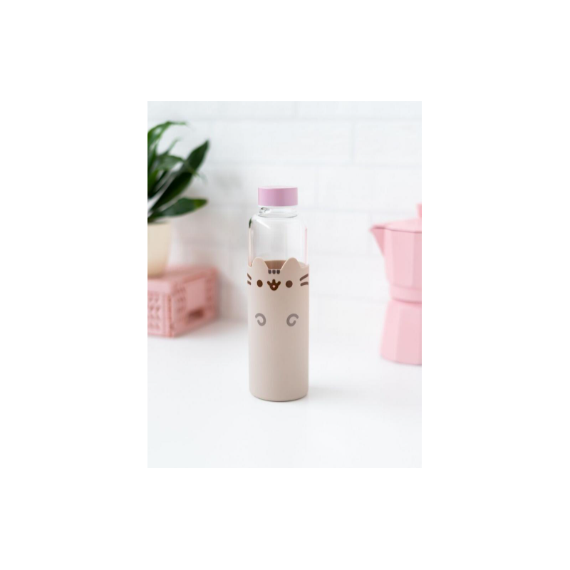 Botella Cristal Pusheen