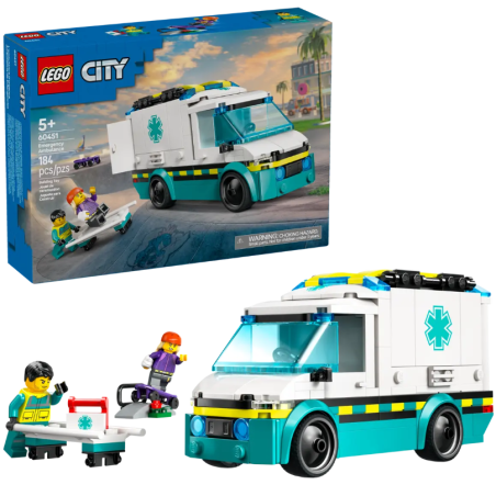 LEGO City Ambulancia De Emergencias De LEGO
